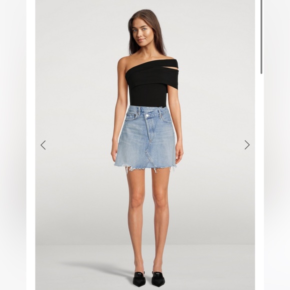 agolde Criss Cross Skirt - Picture 2 of 6